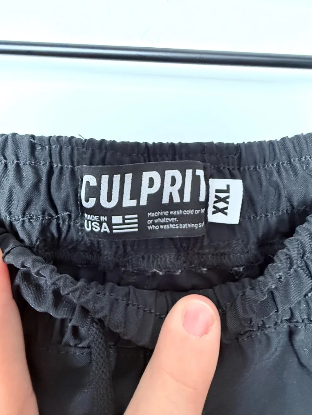 Culprit black swim